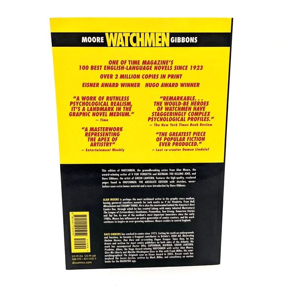 Watchmen Graphic Novel Pre-owned DC Comics 2014 Edition Alan Moore - Picture 2 of 6